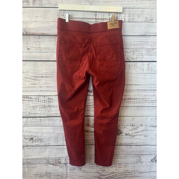 SIGNATURE by LEVI STRAUSS & CO. GOLD WOMENS TOTALLY SHAPING PULL ON SKINNY JEANS - Picture 2 of 16